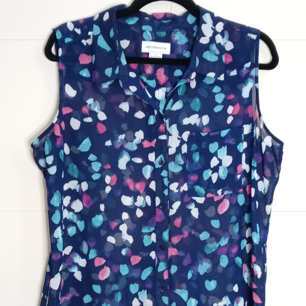 Liz Clairborne Sleeveless Blouse